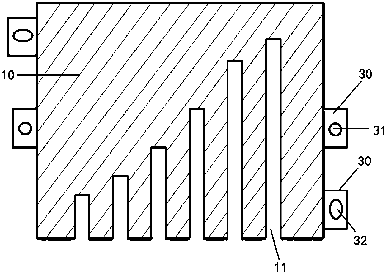 Process method for co-bonding forming of composite I-shaped reinforced wallboards of planes