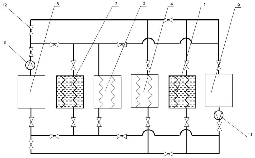 A heat storage and cold storage system