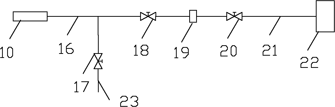 Pulverized coal sampling exhaust gas recycling device