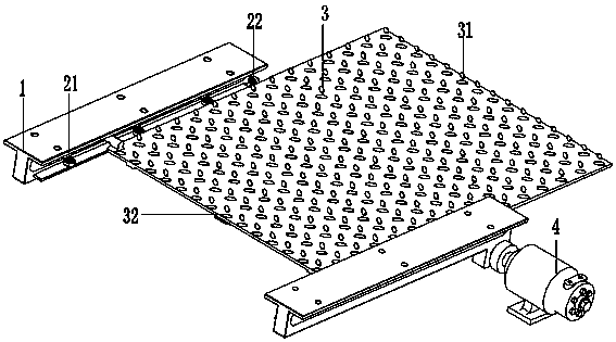 A guide device for a telescopic pedal assembly, a telescopic pedal assembly, and a vehicle