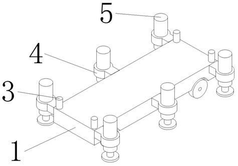 Movable building waste crushing device