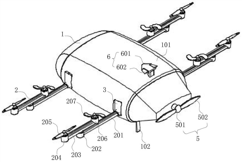 A serial hybrid vector propulsion platform for sea and air exploration