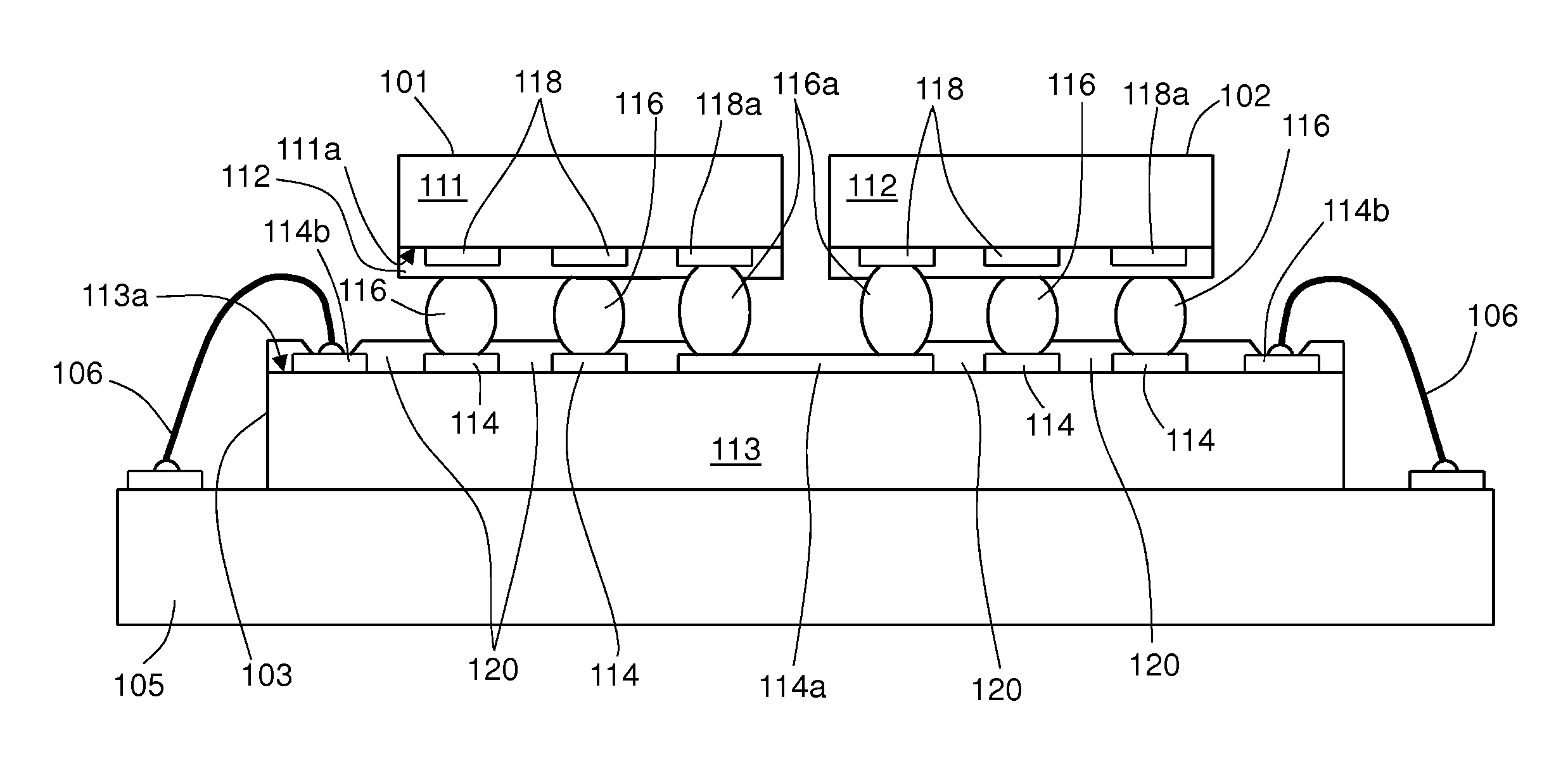 Substrate assembly provided with capacitive interconnections, and manufacturing method thereof