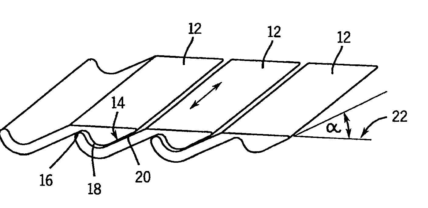 Method and device for cooling a layer of bulk material on a conveyor grate