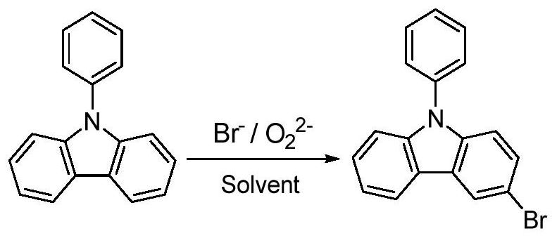 A method for synthesizing high-purity 3-bromo-n-phenylcarbazole