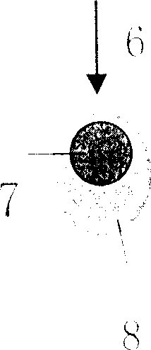 Optical storage medium containing unordered nano composite film and its application