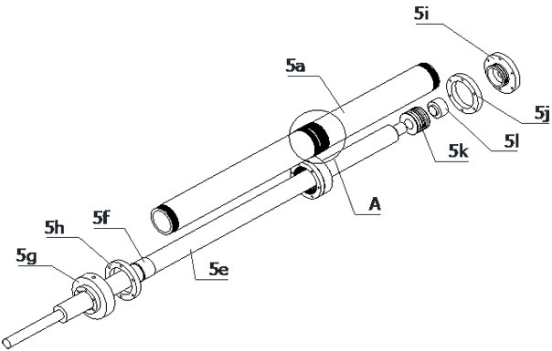 Anti-rotation device and anti-rotation method for pushing oil cylinder of extrusion machine