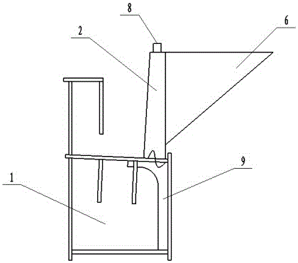 Method for increasing number of columns of loading on container vessel