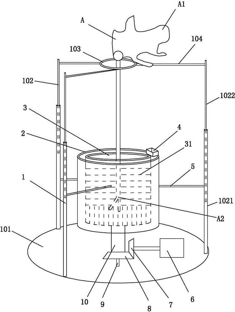 Electric cleaning device and method for laparoscopic apparatuses