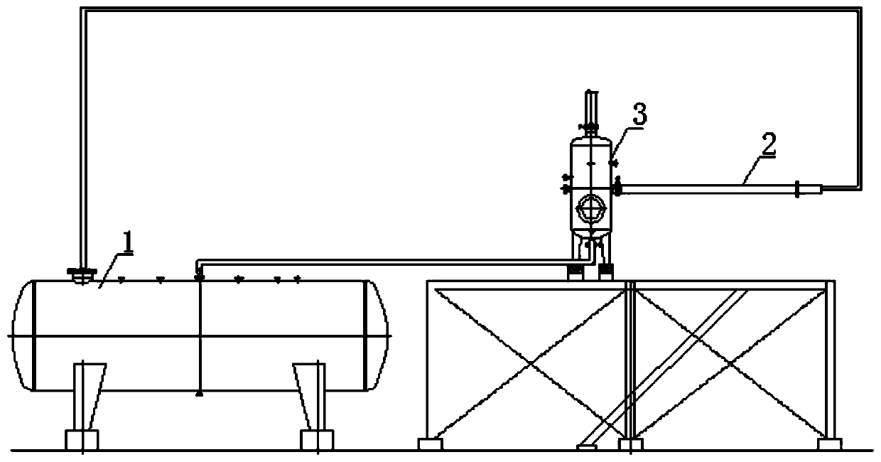 LNG (liquefied natural gas) pipeline precooling method and NG (natural gas) cool air generating device