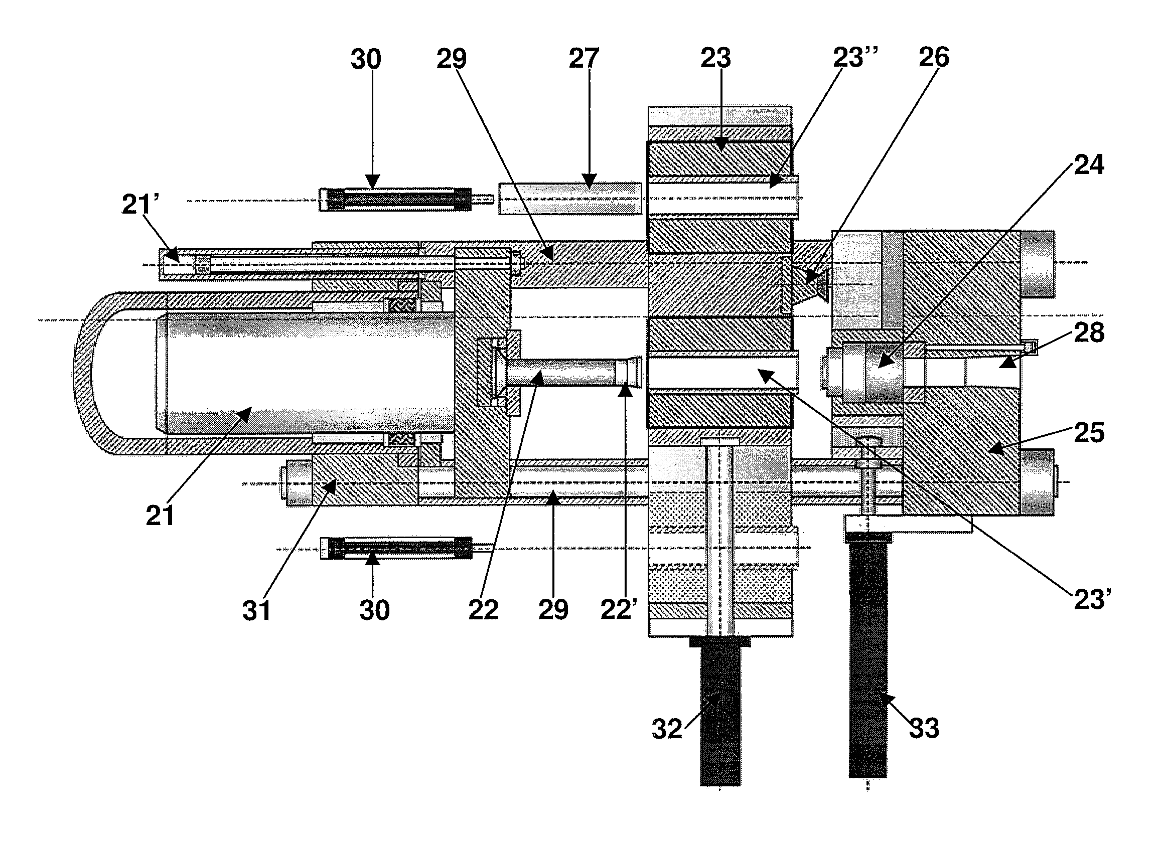 Multifunctional extruding press with multiple equipment and extrusion method thereof
