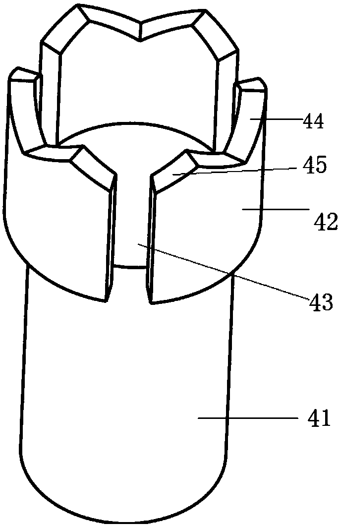 An electromagnetic unlocking device