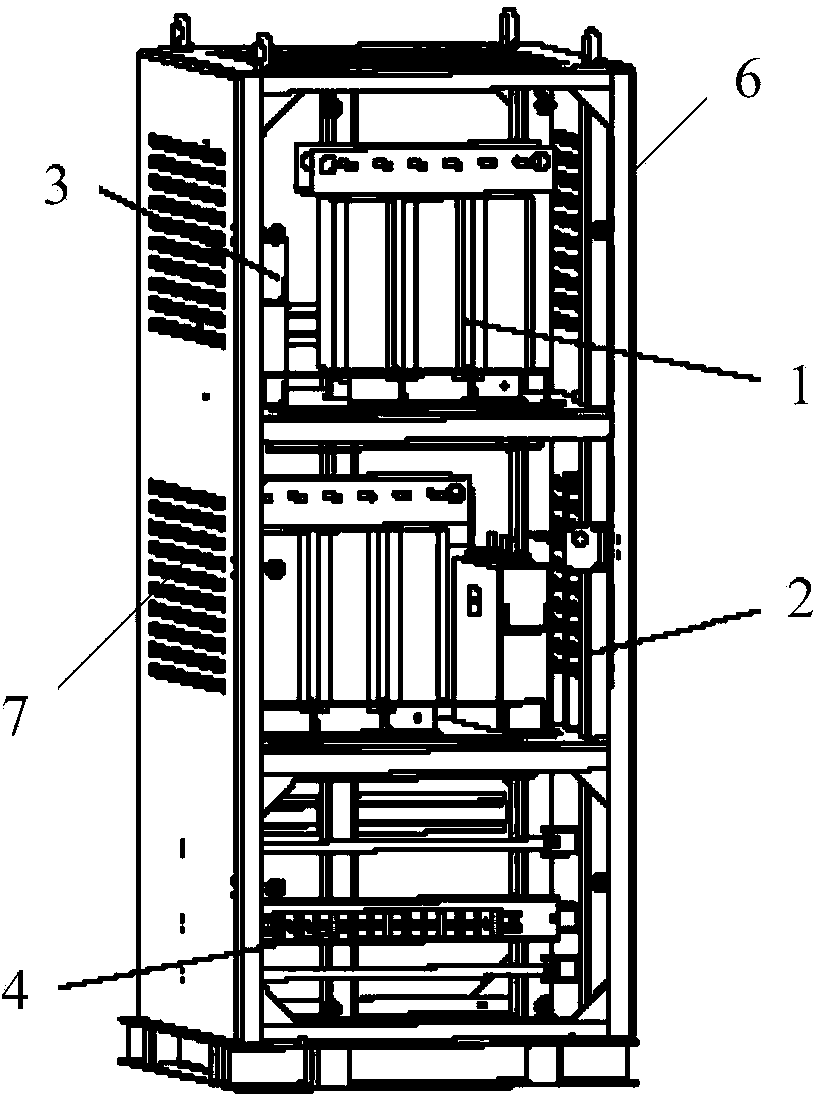 Auxiliary filtering cabinet