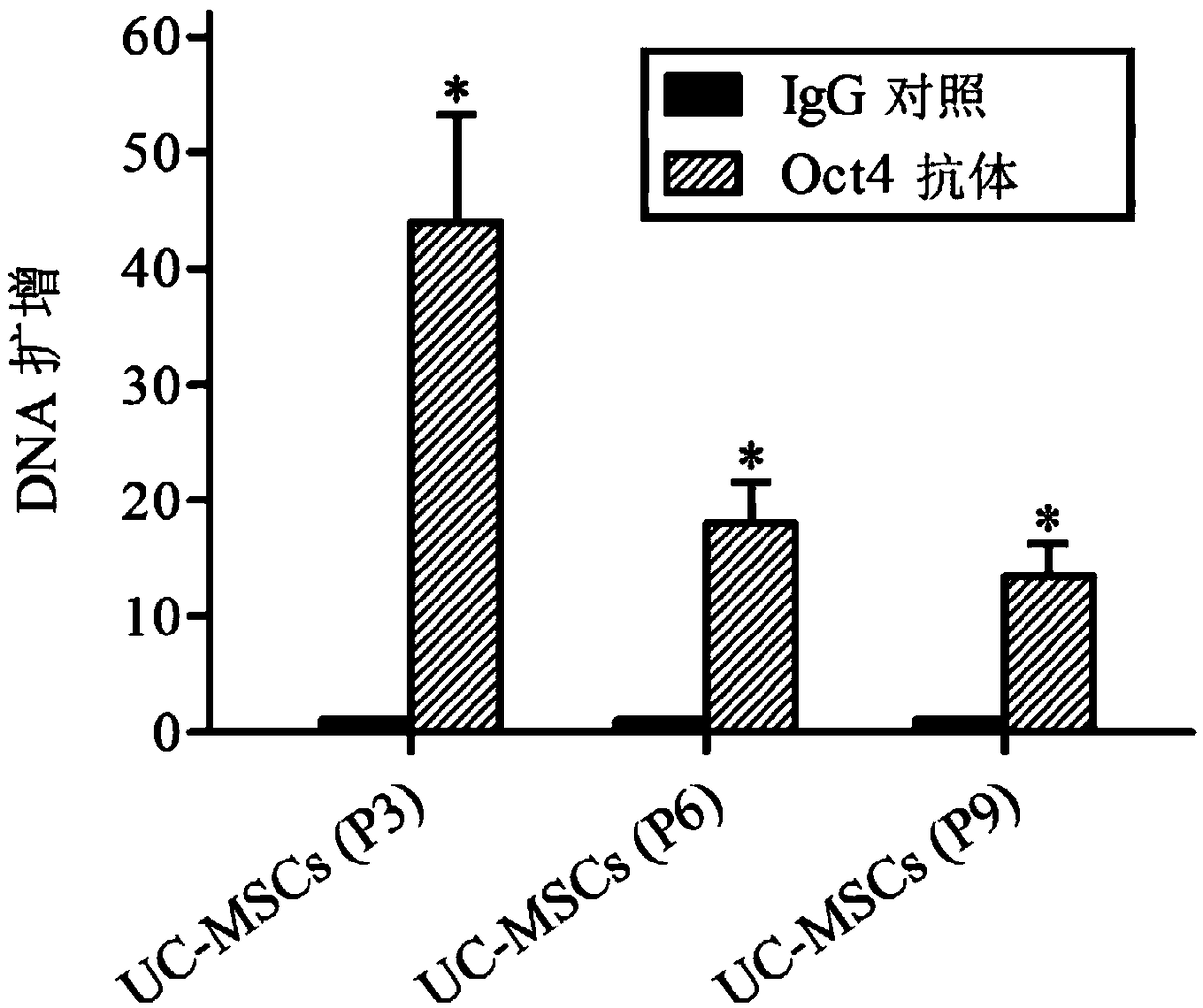 Application of oct4 in regulation of IL-31 gene expression