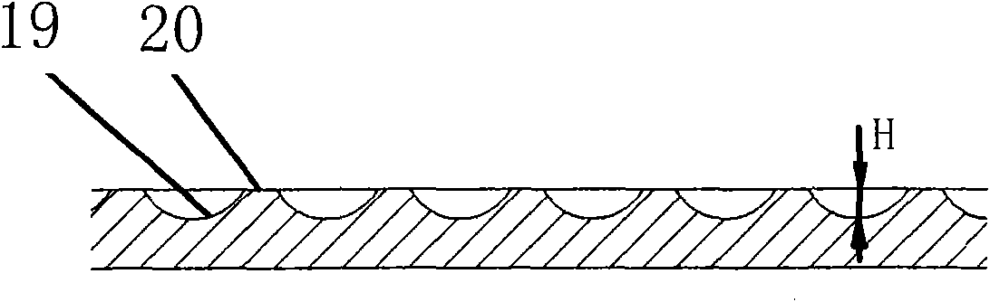 Solar cell, solar cell burning glass and manufacturing method and embossing roller thereof
