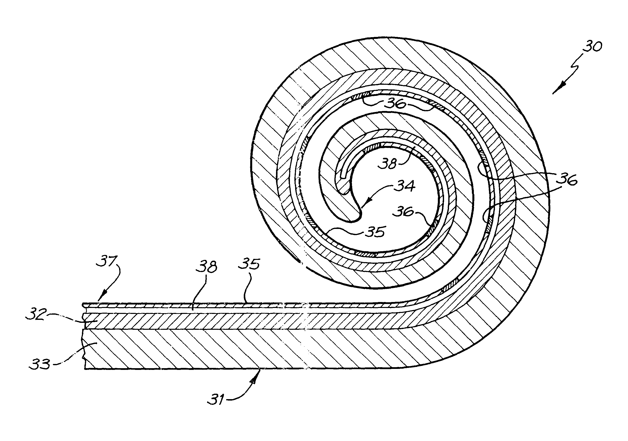 Pre-curved cochlear implant electrode array