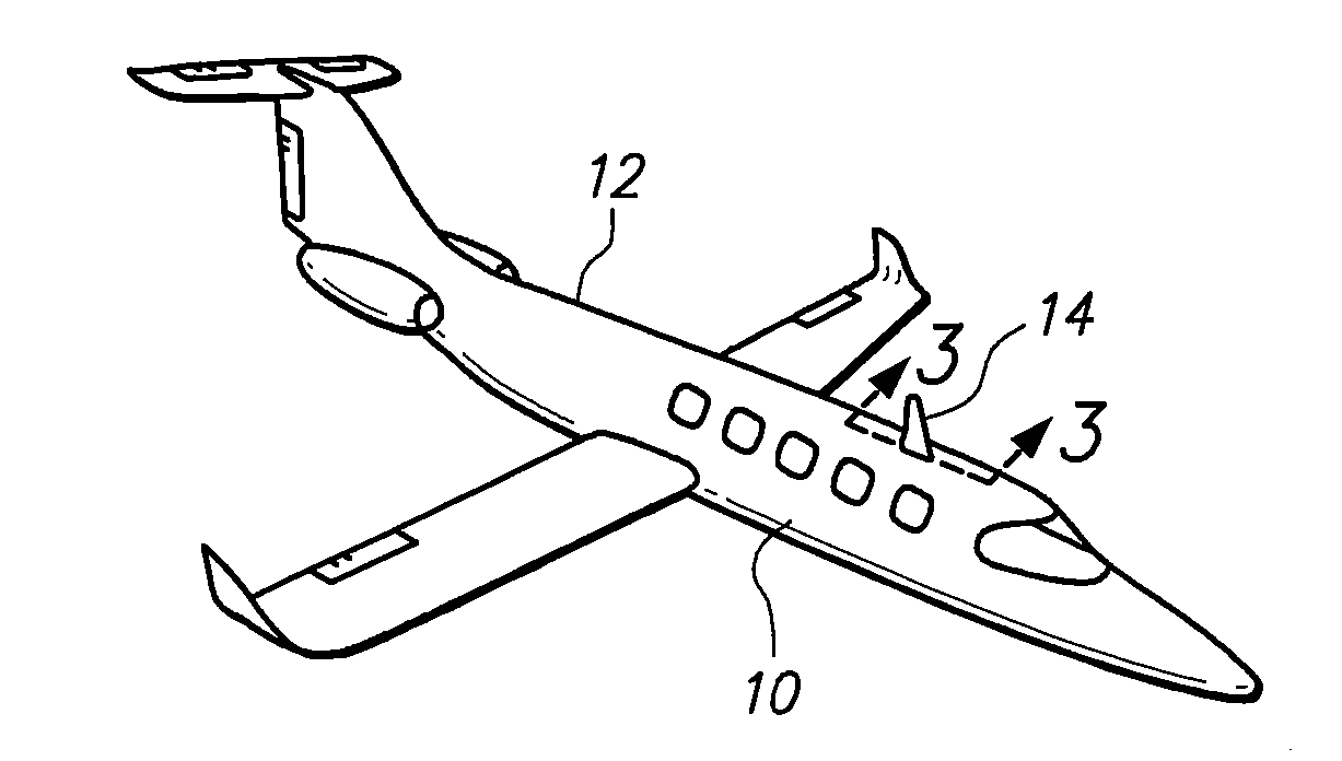 Aircraft with isolated ground