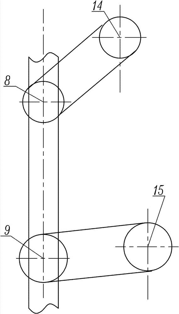 Two-way reciprocating rectilinear movement dual-drive device