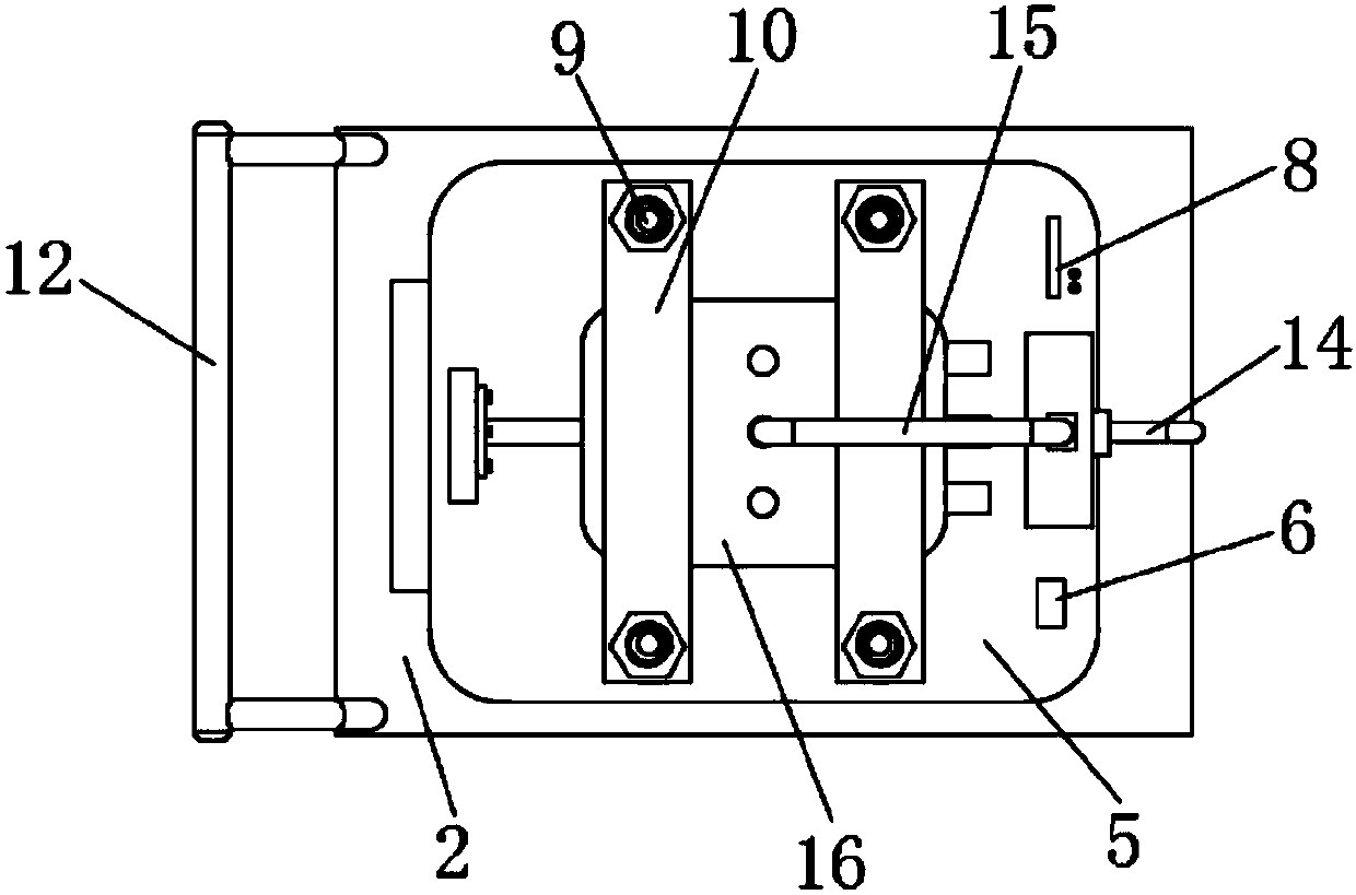 Automobile air conditioner compressor valve group air tightness detection device