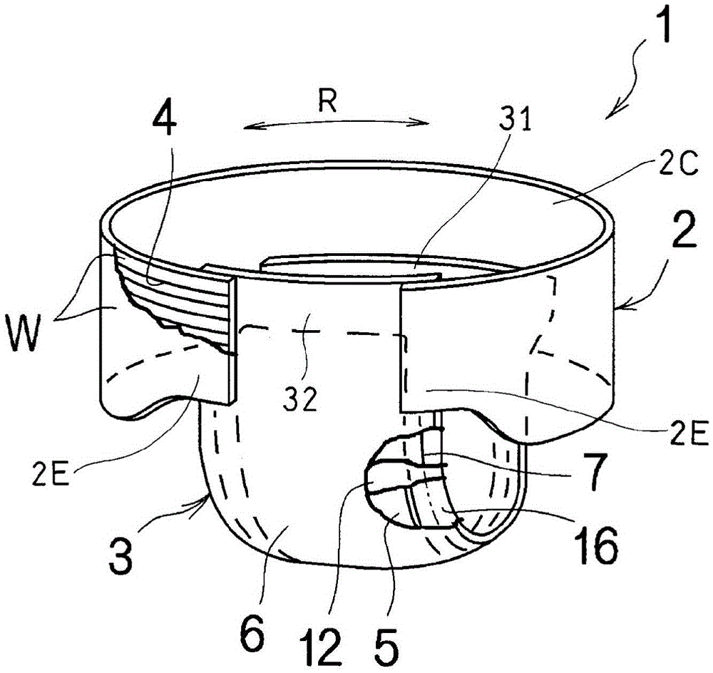 Disposable diaper manufacturing method and disposable diaper