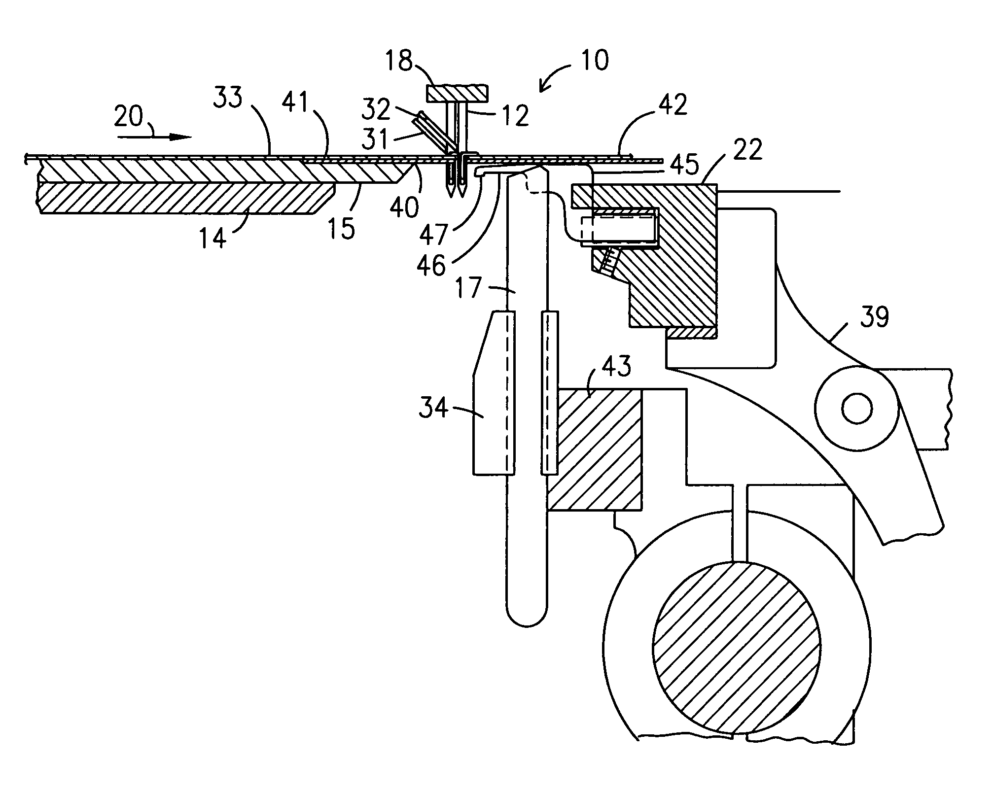 Tufting machine and process for variable stitch rate tufting