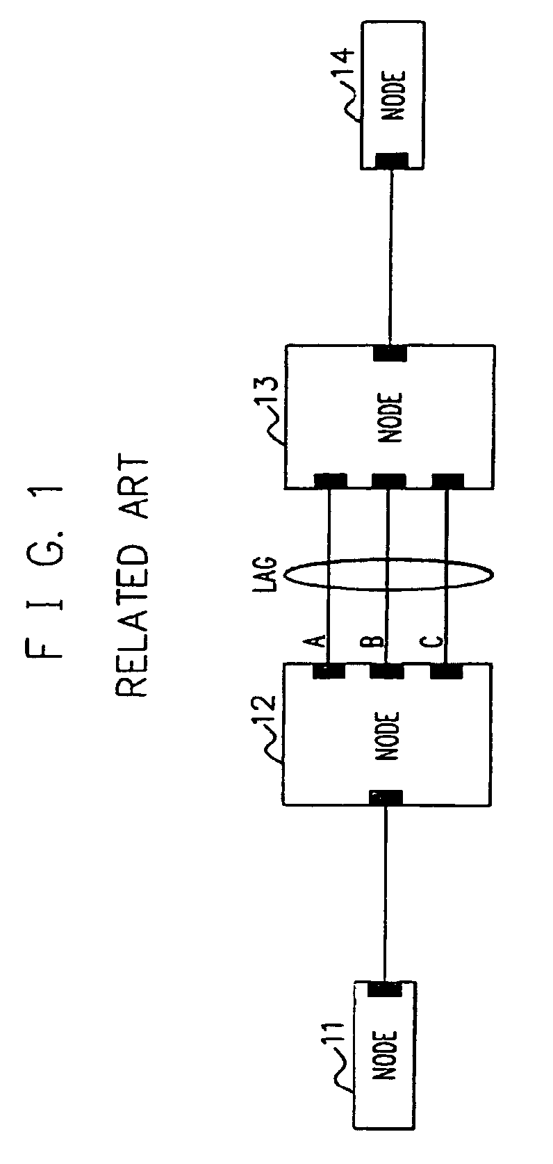 Line status monitoring circuit, node, communication system, and failure occurrence determining method