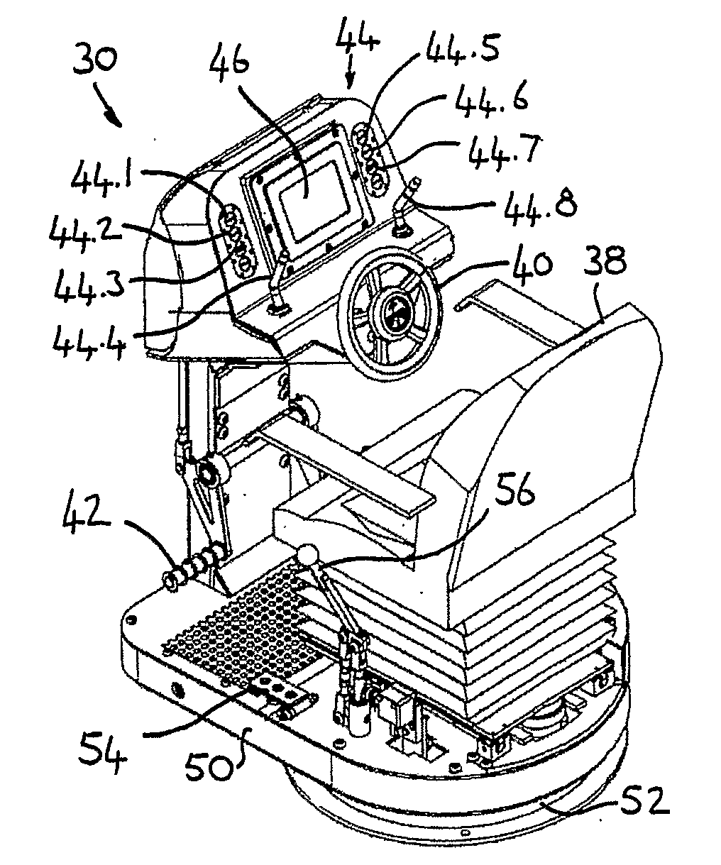 Vehicle with a variable driver position