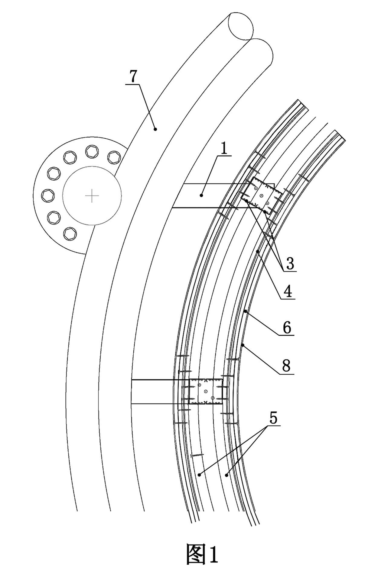 Large-space three-dimensional twisted gypsum board wall and construction method thereof