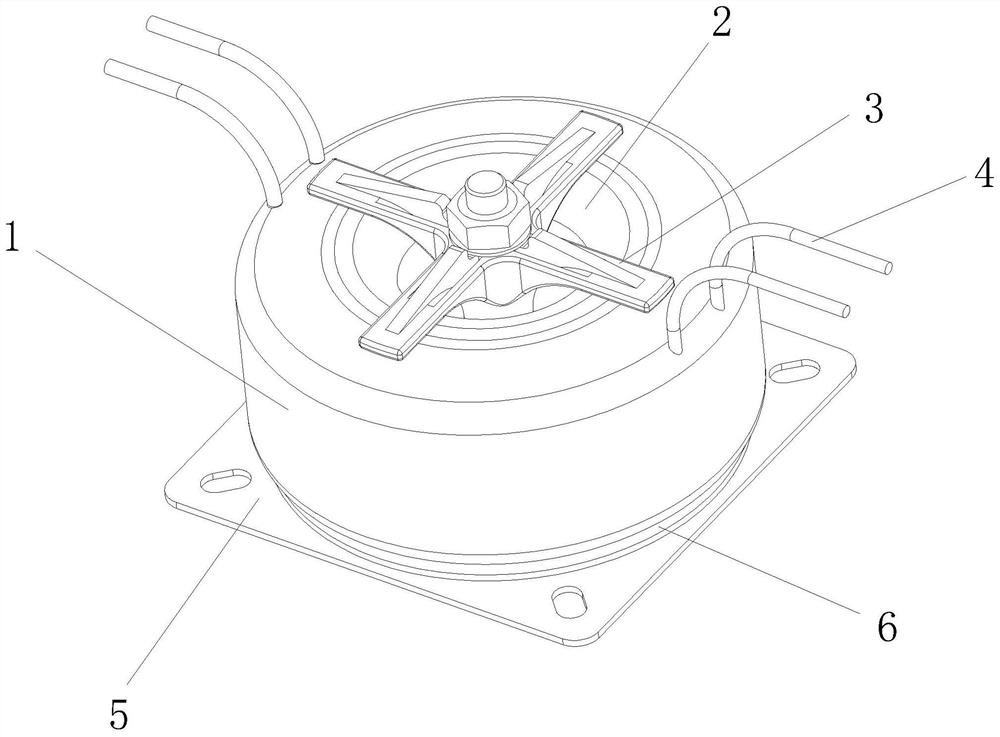 Annular transformer mounting structure