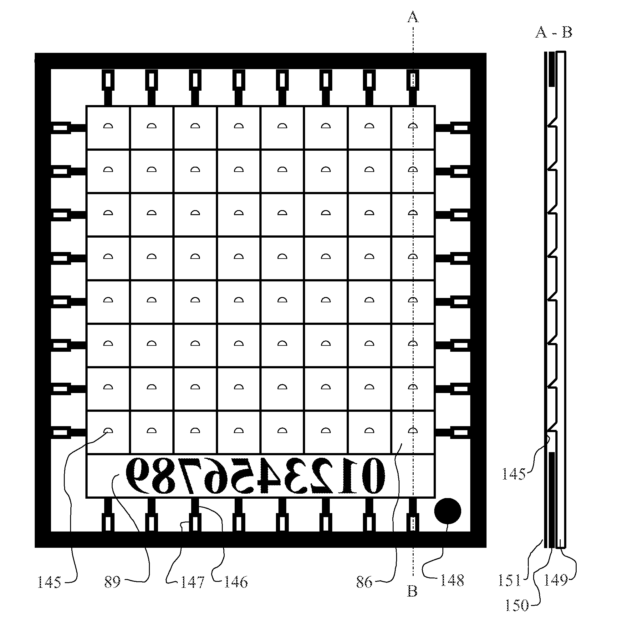 System and method for automatic reading of an allergy