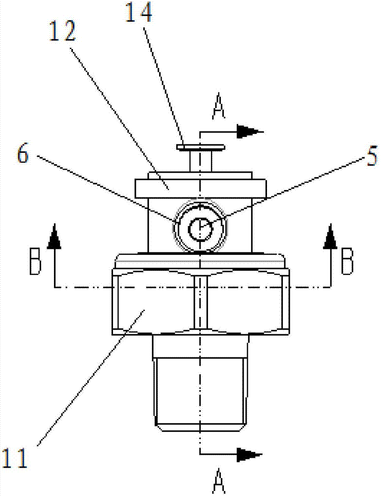 Engine oil pressure-sensitive switch