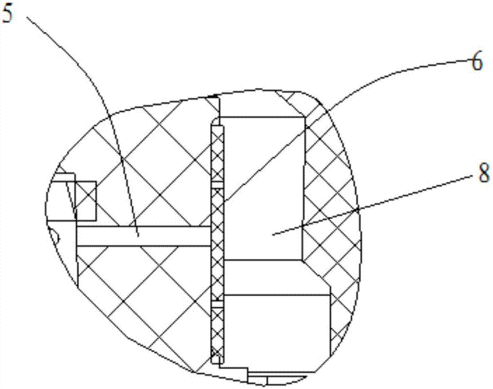 Engine oil pressure-sensitive switch