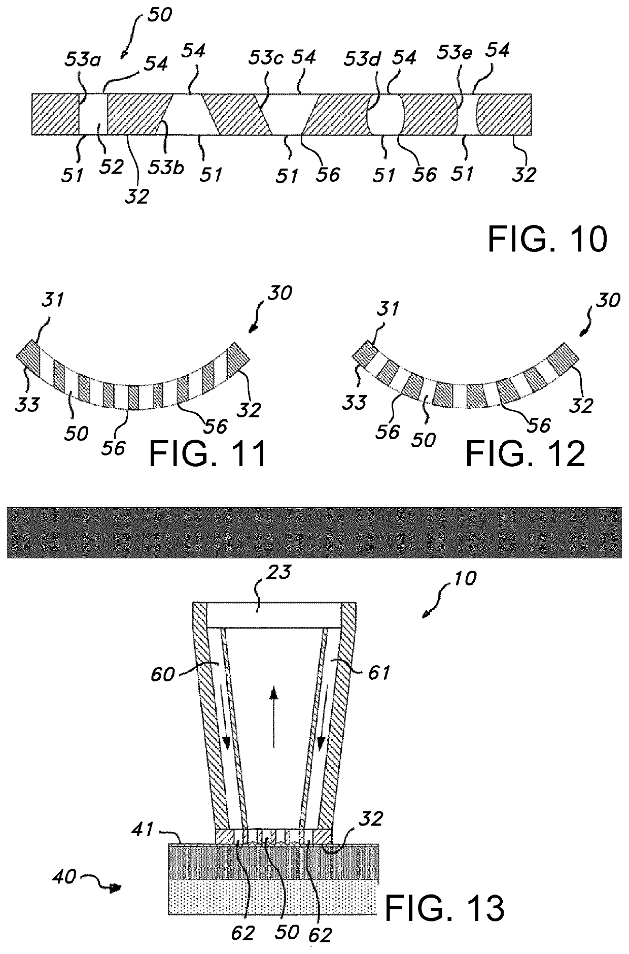 Treatment head for performing a microdermabrasion procedure