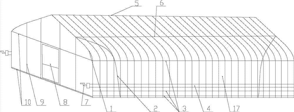 Construction of facilities for industrial breeding of A. chinensis