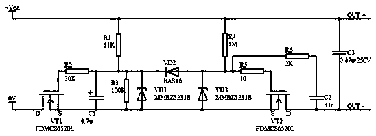 A Dc Power Supply Anti Reverse Connection Slow Start Circuit And A Realization Method Eureka 0304