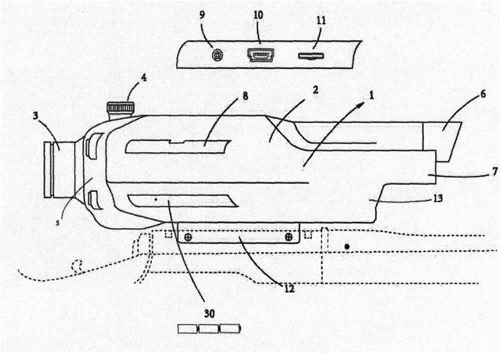 Digital optical sight and method for achieving target tracking, locking and precise shooting through same