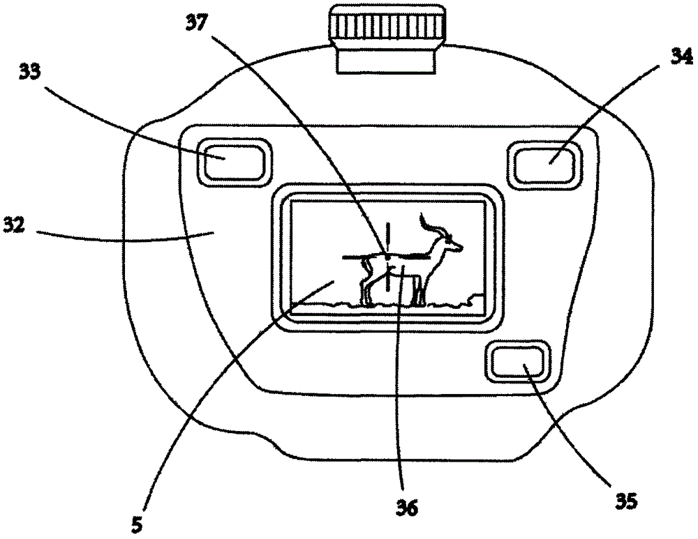 Digital optical sight and method for achieving target tracking, locking and precise shooting through same