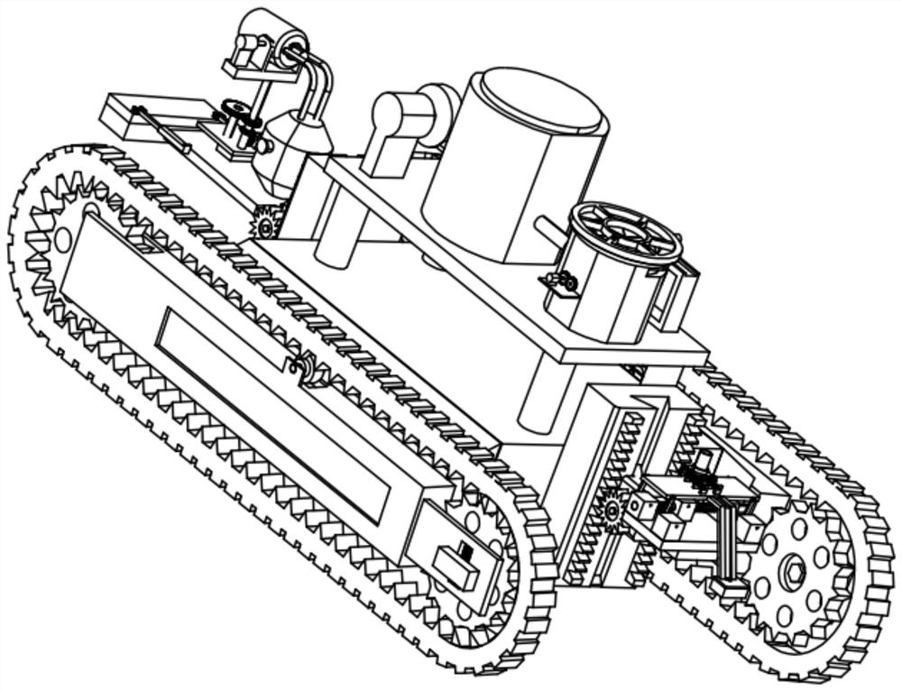 Toilet cleaning robot