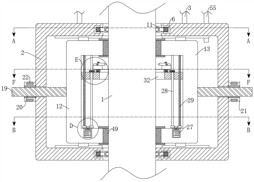 Deep-sea bridge pier crack detecting and repairing device and repairing method thereof