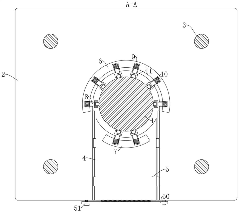 Deep-sea bridge pier crack detecting and repairing device and repairing method thereof