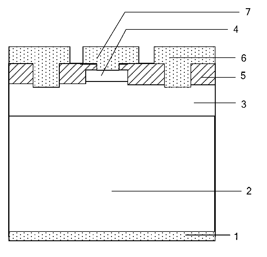 Power bipolar transistor and manufacture method thereof