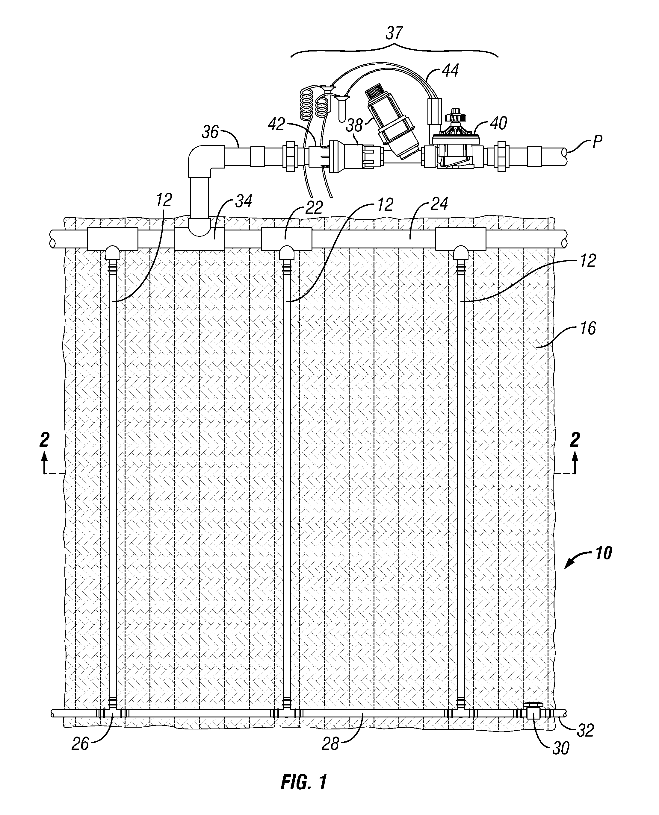 Subsurface Irrigation Mat