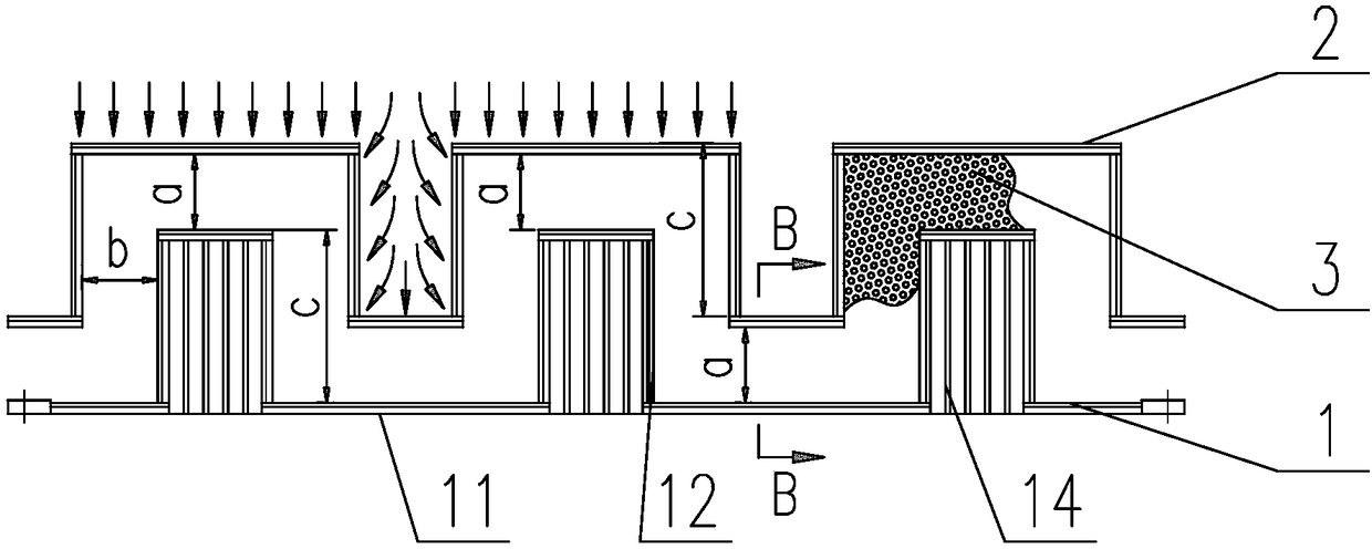 Particulate matter bed layer support structure and high flux axial reactor