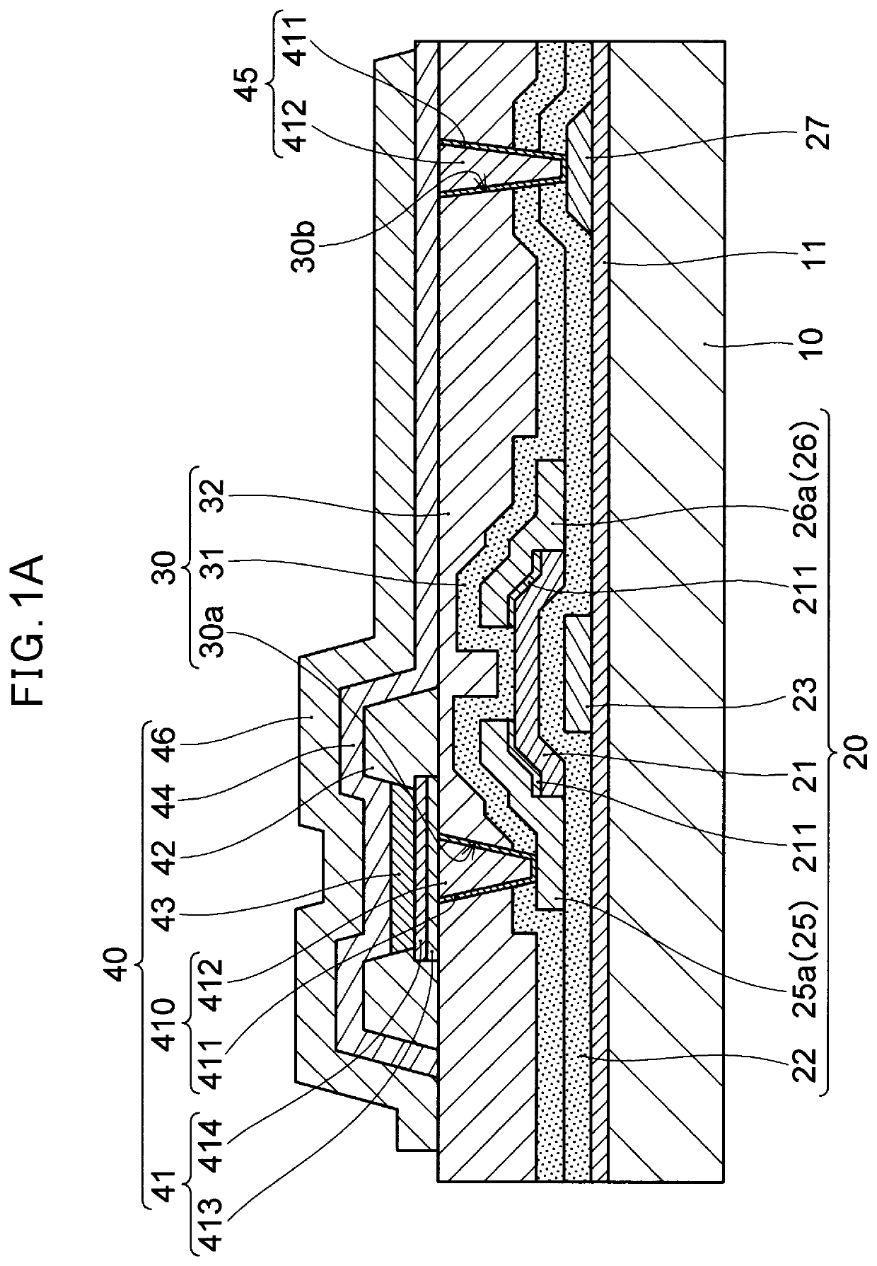 Organic el display device and manufacturing method therefor