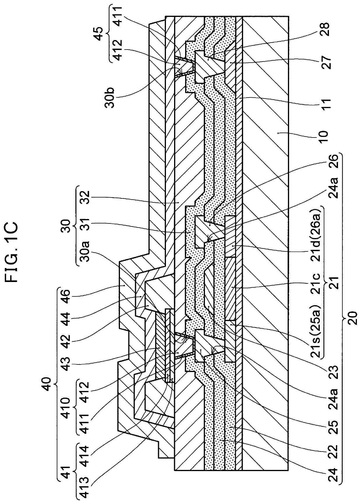 Organic el display device and manufacturing method therefor