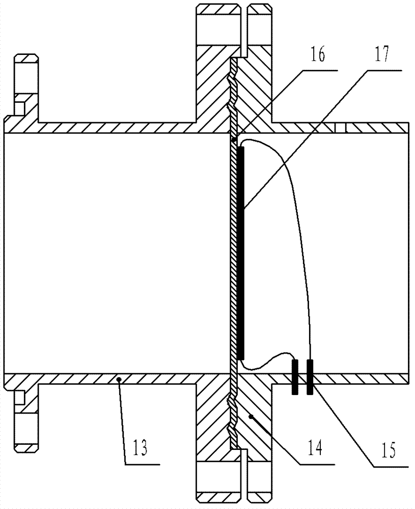 Shockwave wind tunnel-based self-starting test device for hypersonic air inlet channel