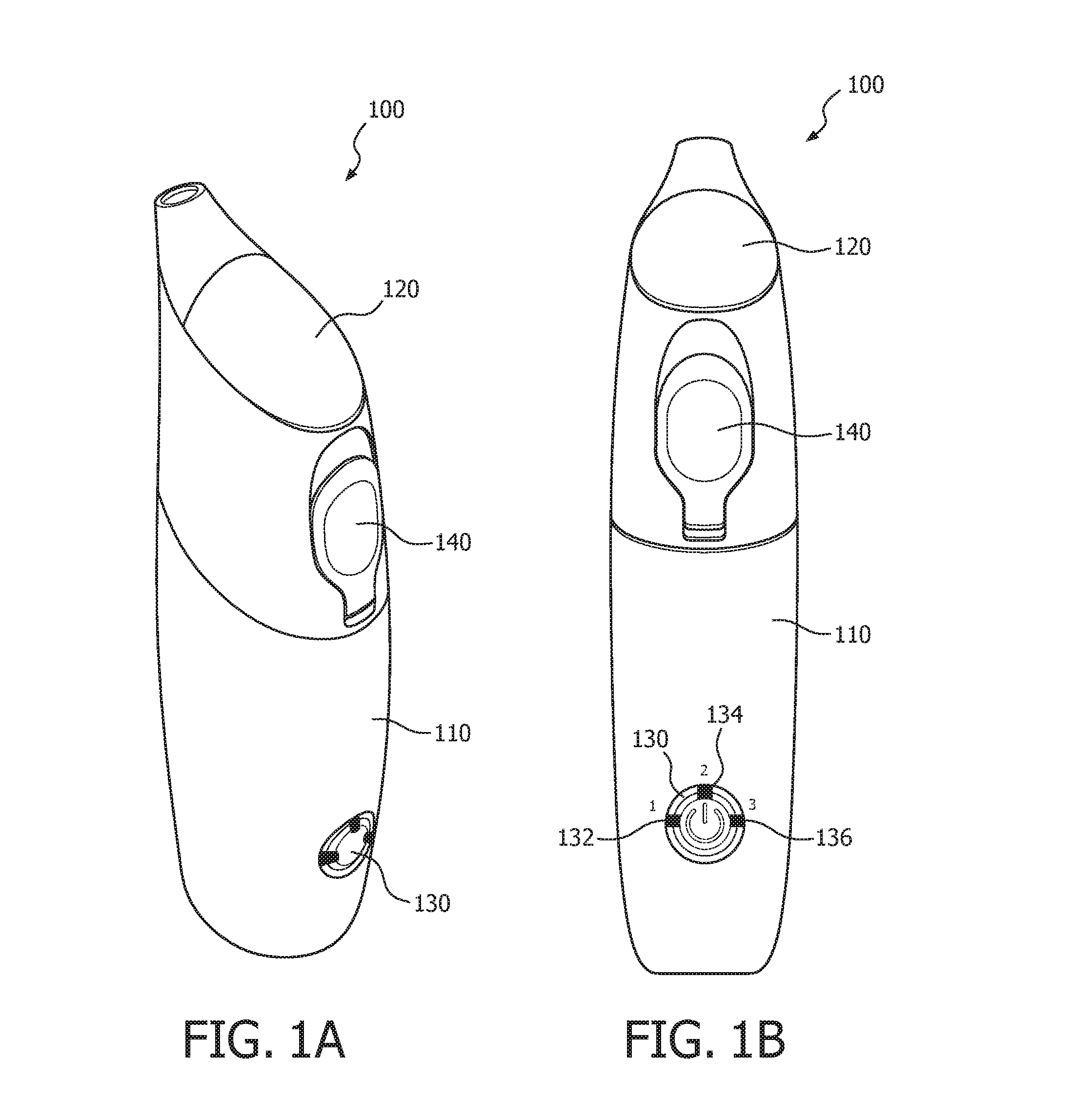 Oral cleaning device with adjustable fluid dynamics