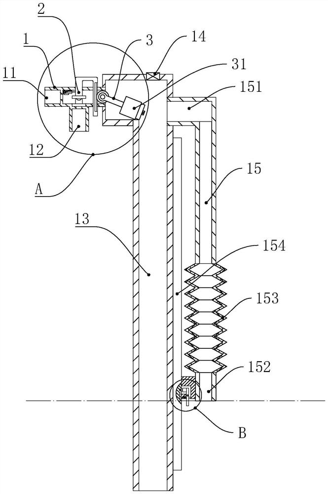 Siphon type liquid level control valve and control method thereof