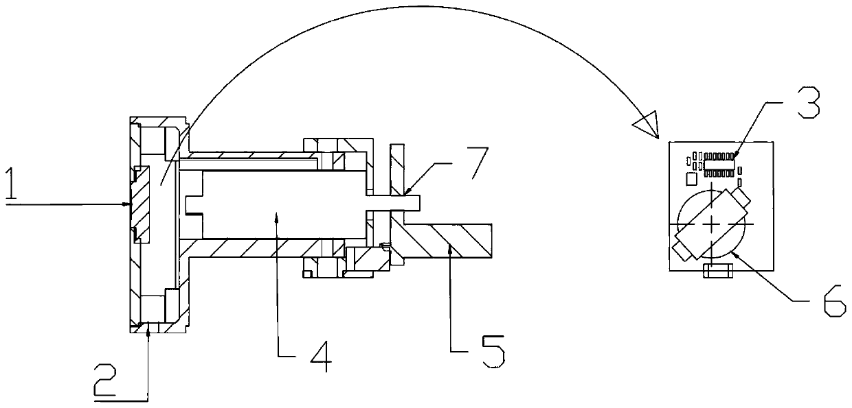 Fingerprint lock of office furniture drawer