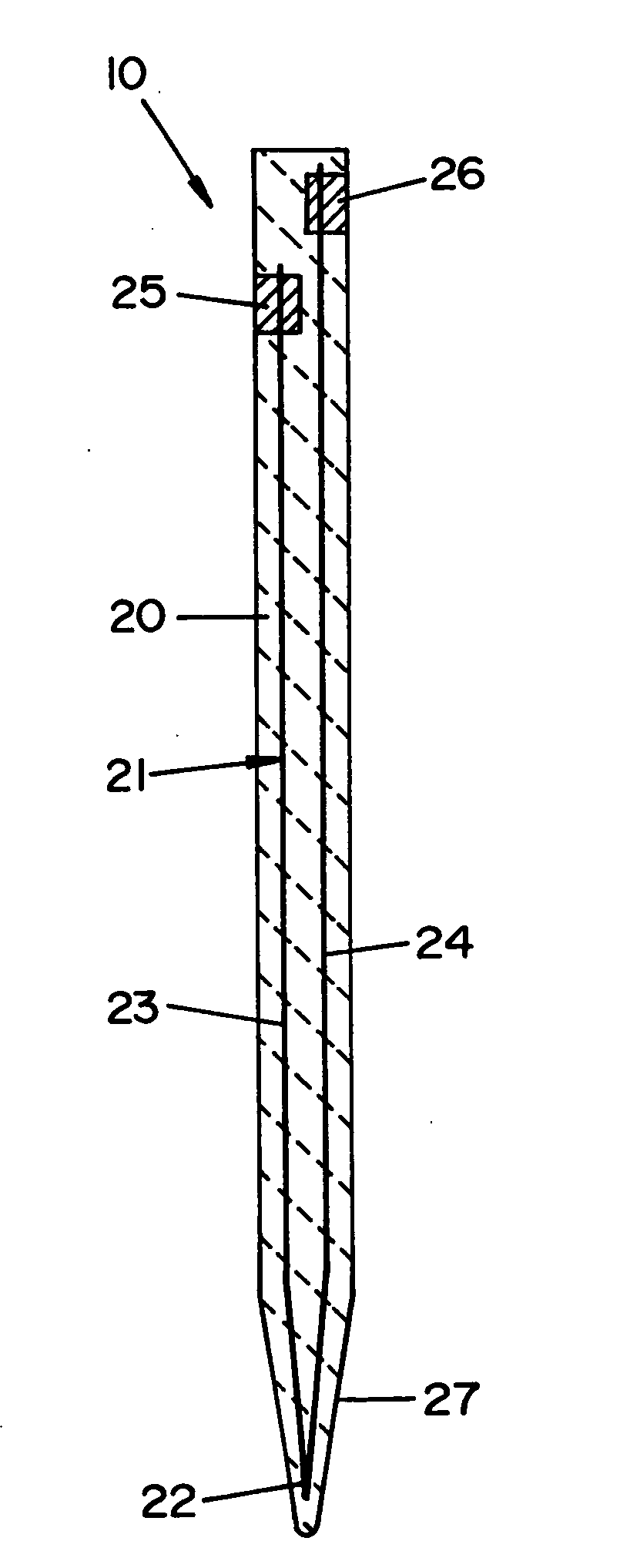 Temperature sensor element and method of manufacturing the same